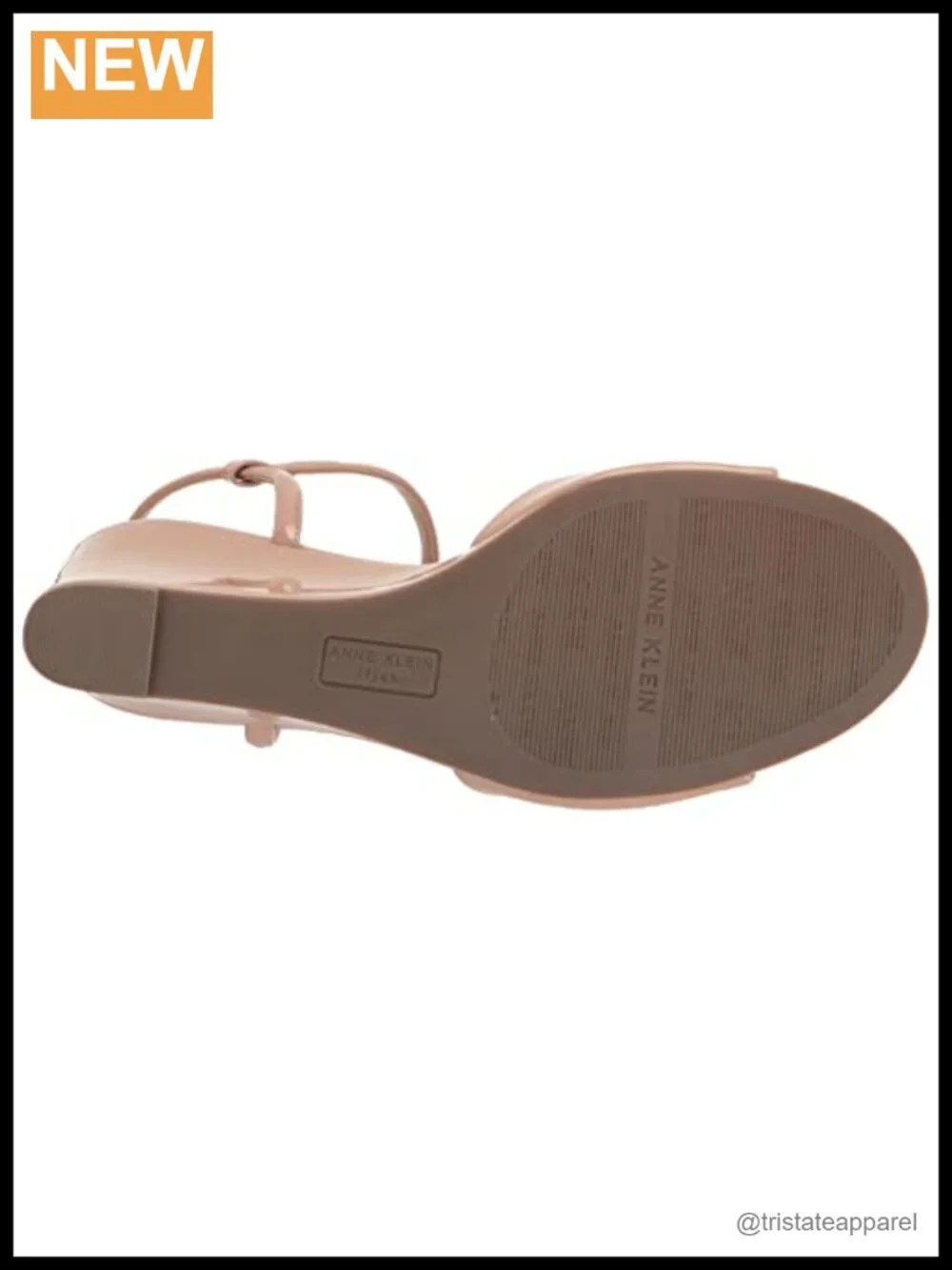 Anne Klein Silas Wedge Sandals – Synthetic, Adjustable, Casual